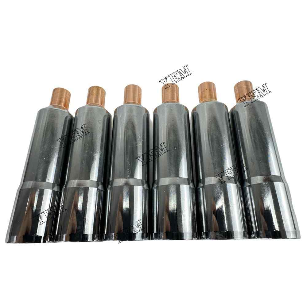 YEM Parts 6PCS11176-1022 Fuel Injector Nozzle sleeve For Hino EH700 H07C Engine For Hino