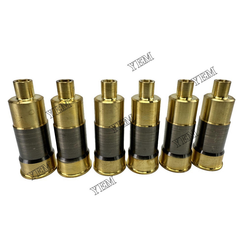 YEM Parts 6PCS Part Number ME074639 Fuel Injector Nozzle sleeve For Mitsubishi 6D17 Engine