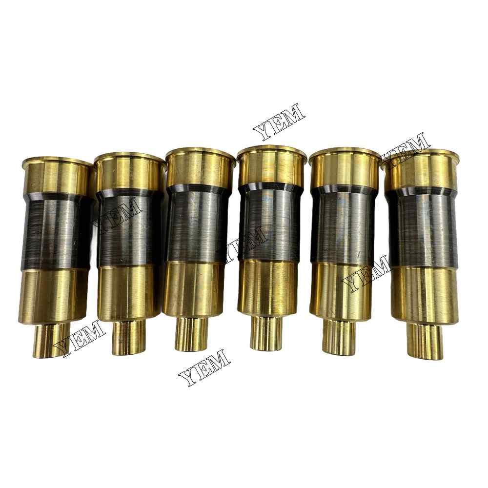 YEM Parts 6PCS Part Number ME074639 Fuel Injector Nozzle sleeve For Mitsubishi 6D17 Engine For Mitsubishi