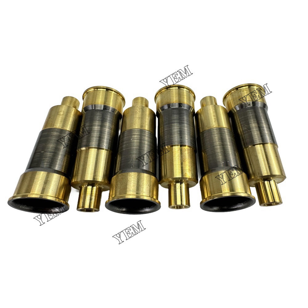 YEM Parts 6PCS Part Number ME074639 Fuel Injector Nozzle sleeve For Mitsubishi 6D17 Engine For Mitsubishi