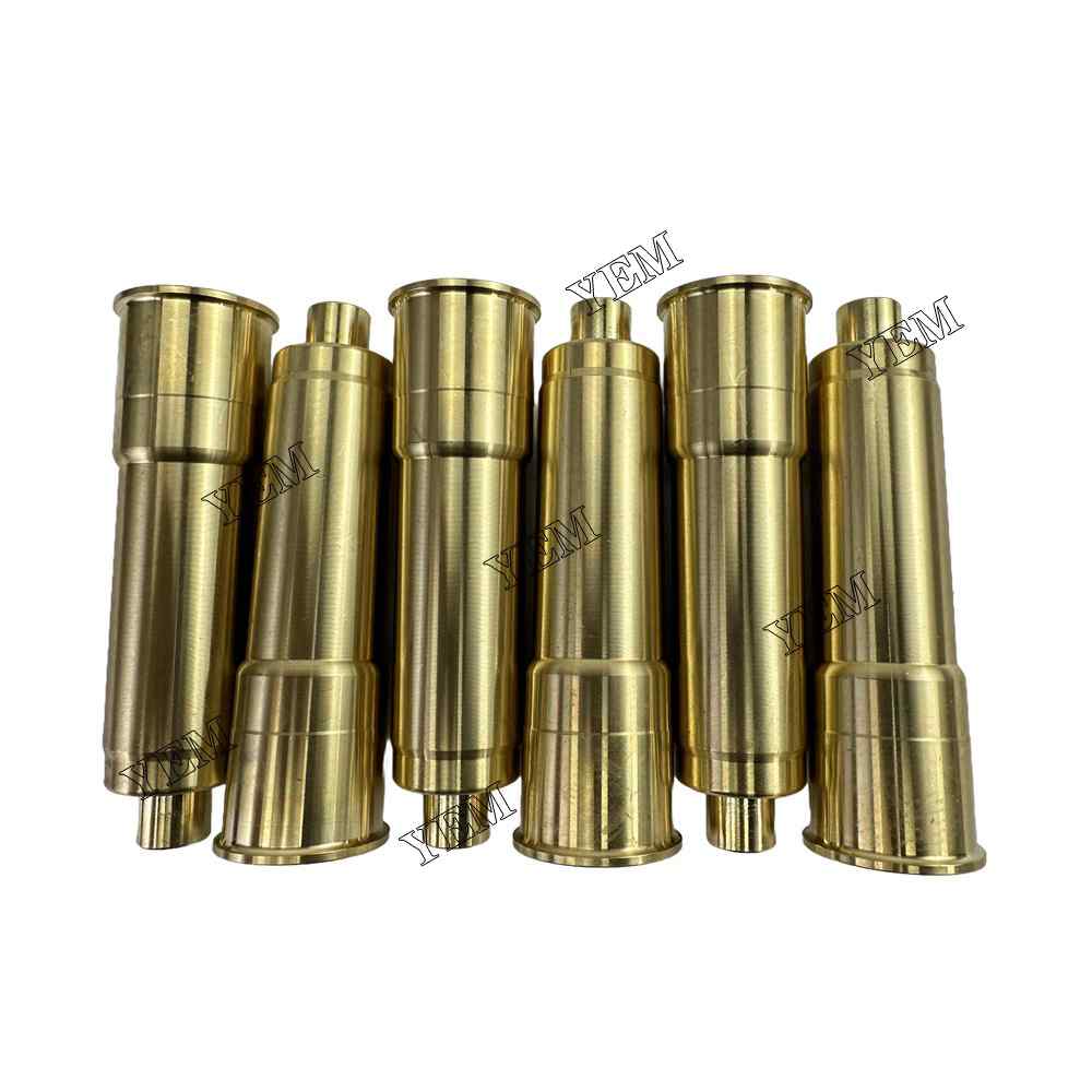 YEM Parts 6PCS For Mitsubishi Fuel Injector Nozzle sleeve 6D22 Engine Spare Parts For Mitsubishi