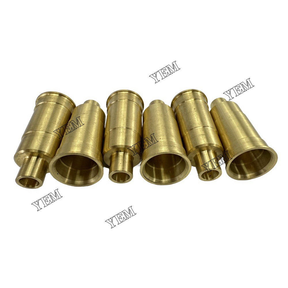 YEM Parts 6PCS For Mitsubishi Fuel Injector Nozzle sleeve 6M60 Engine Spare Parts For Mitsubishi
