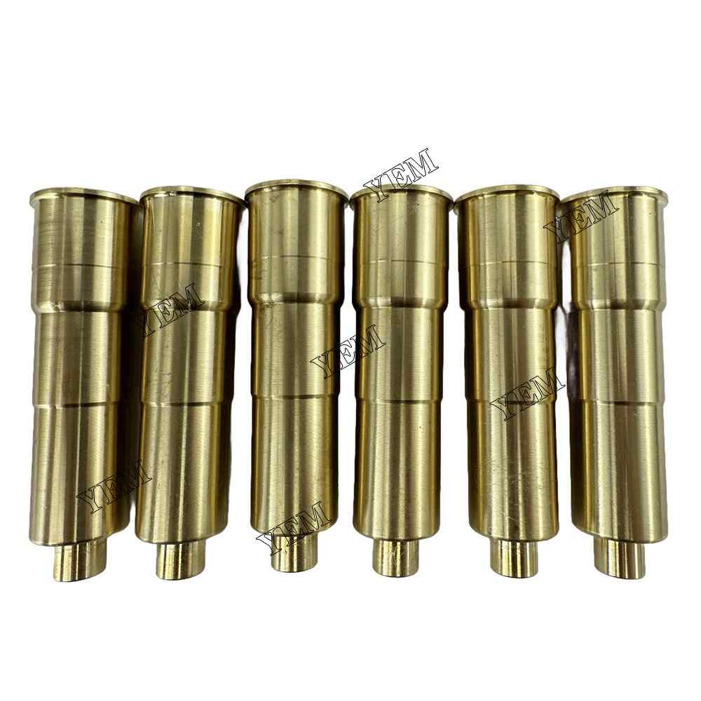 YEM Parts 8PCS For Mitsubishi Fuel Injector Nozzle sleeve 8DC9 Engine Spare Parts
