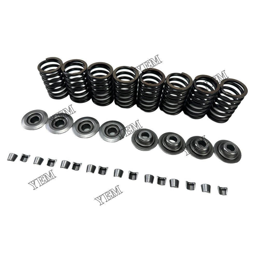 YEM Parts For Mitsubishi Valve spring kit K4E Engine MT23D Tractor N260 N350 Excavator For Mitsubishi
