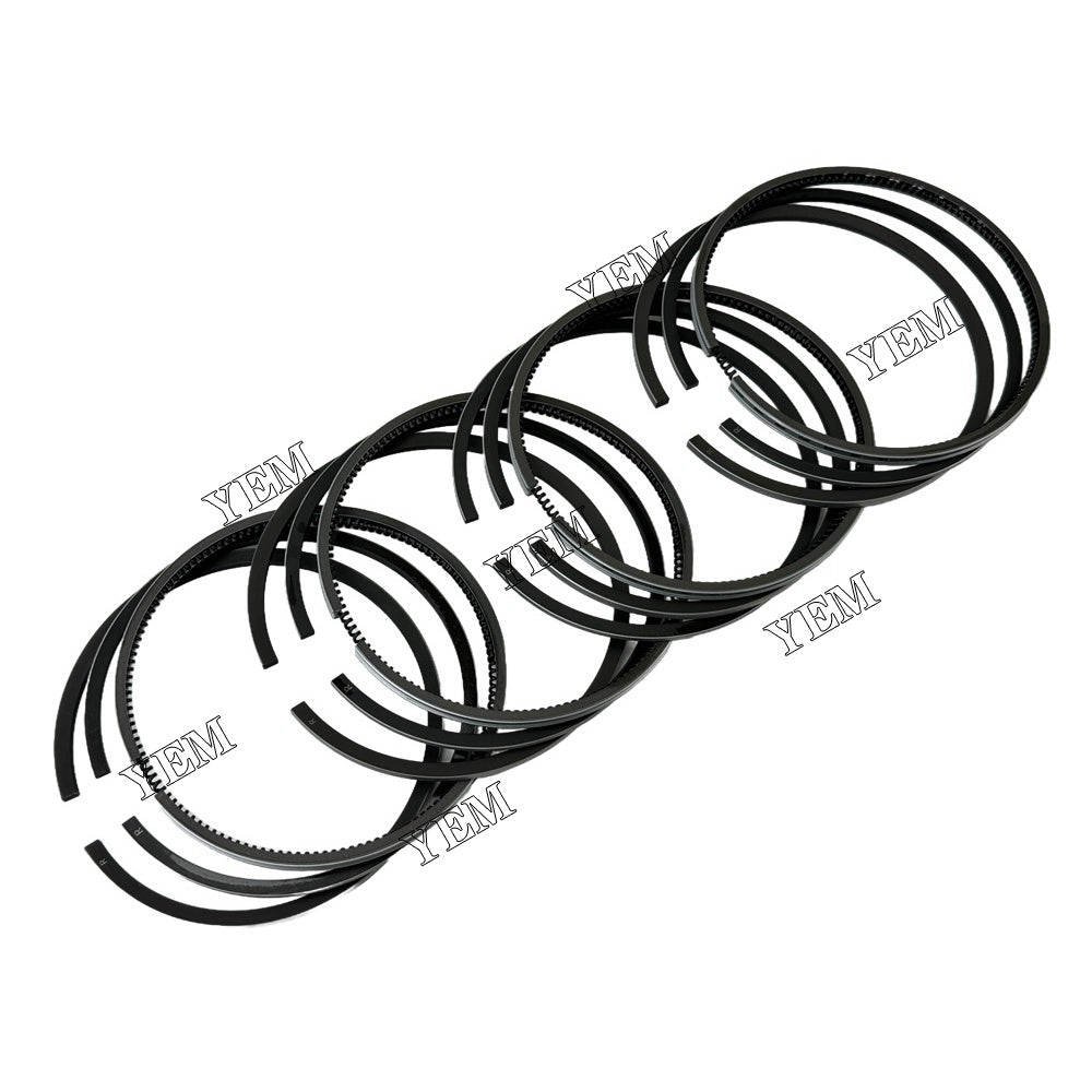 YEM Parts 4PCS For Mitsubishi Piston Ring STD Size S4F Engine Spare Parts