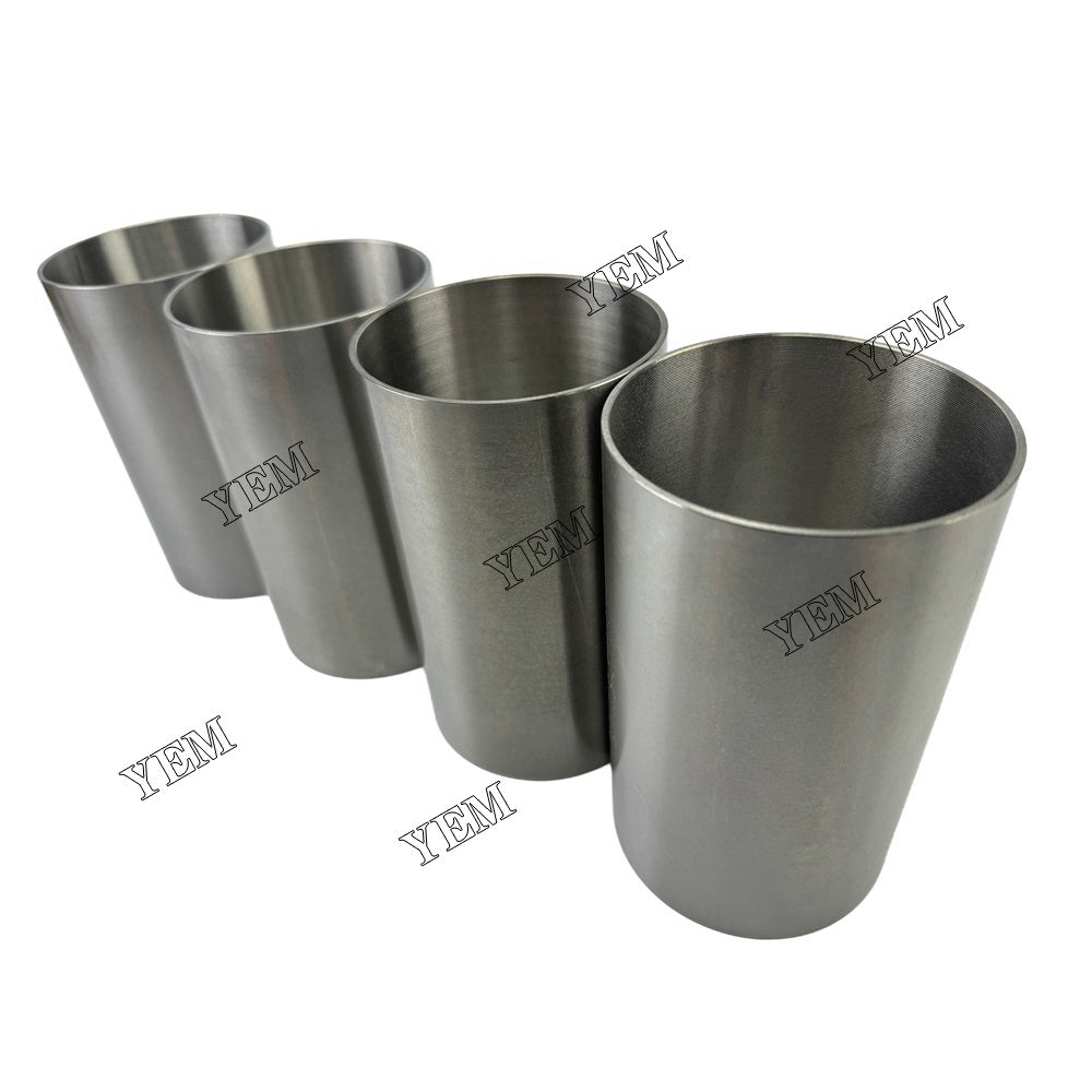 YEM Parts 4PCS For Mitsubishi Cylinder Liner Sleeve S4F Engine Spare Parts For Mitsubishi
