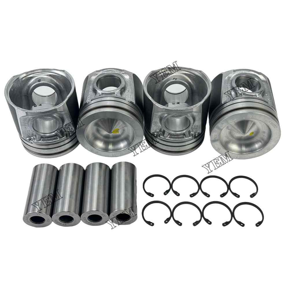 YEM Parts 4PCS3135M15160878-652721332I Pistons STD For Perkins 1104D-E44TA Engine