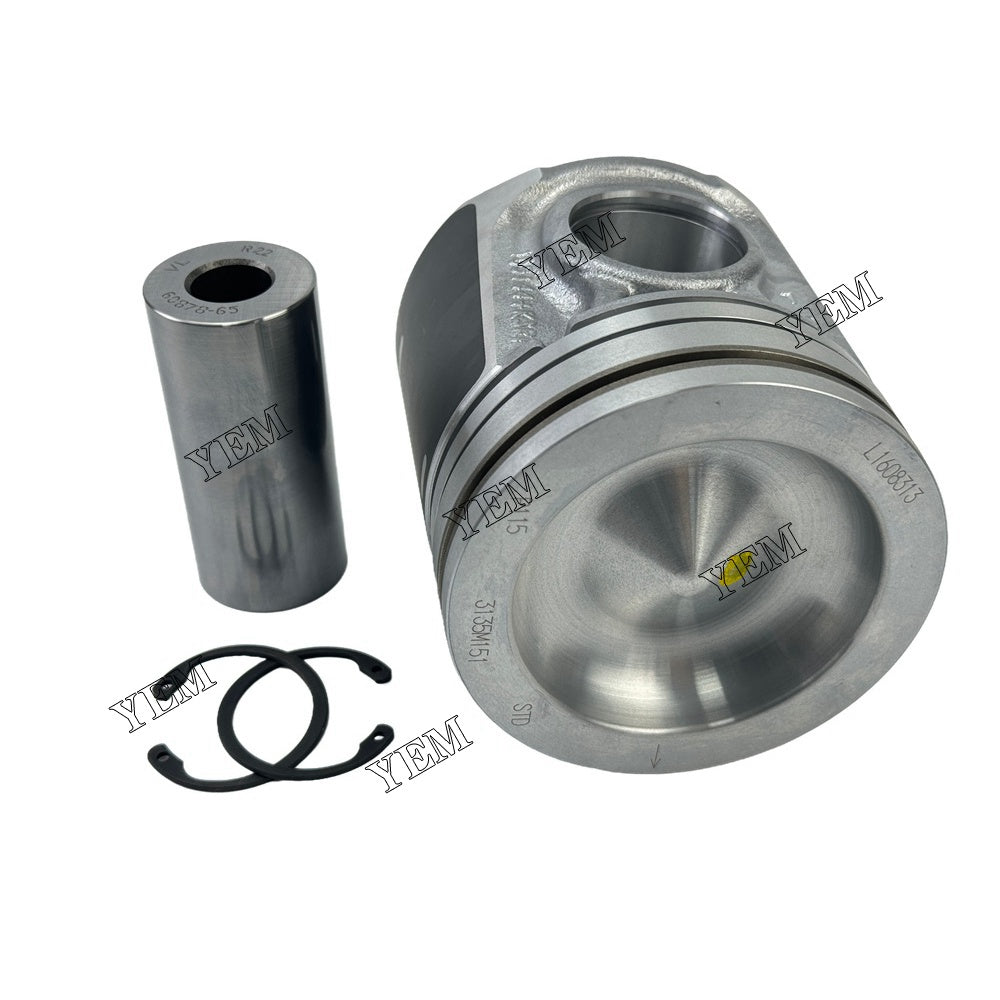 YEM Parts 4PCS3135M15160878-652721332I Pistons STD For Perkins 1104D-E44TA Engine For Perkins