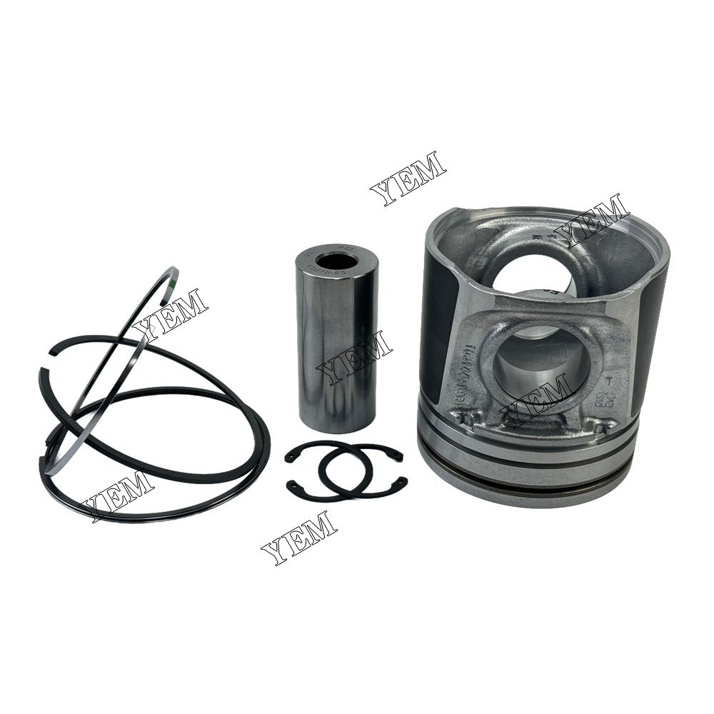 YEM Parts 4PCS Part Number U5PR0060 Piston and Ring set For Perkins 1104D-E44TA Engine For Perkins