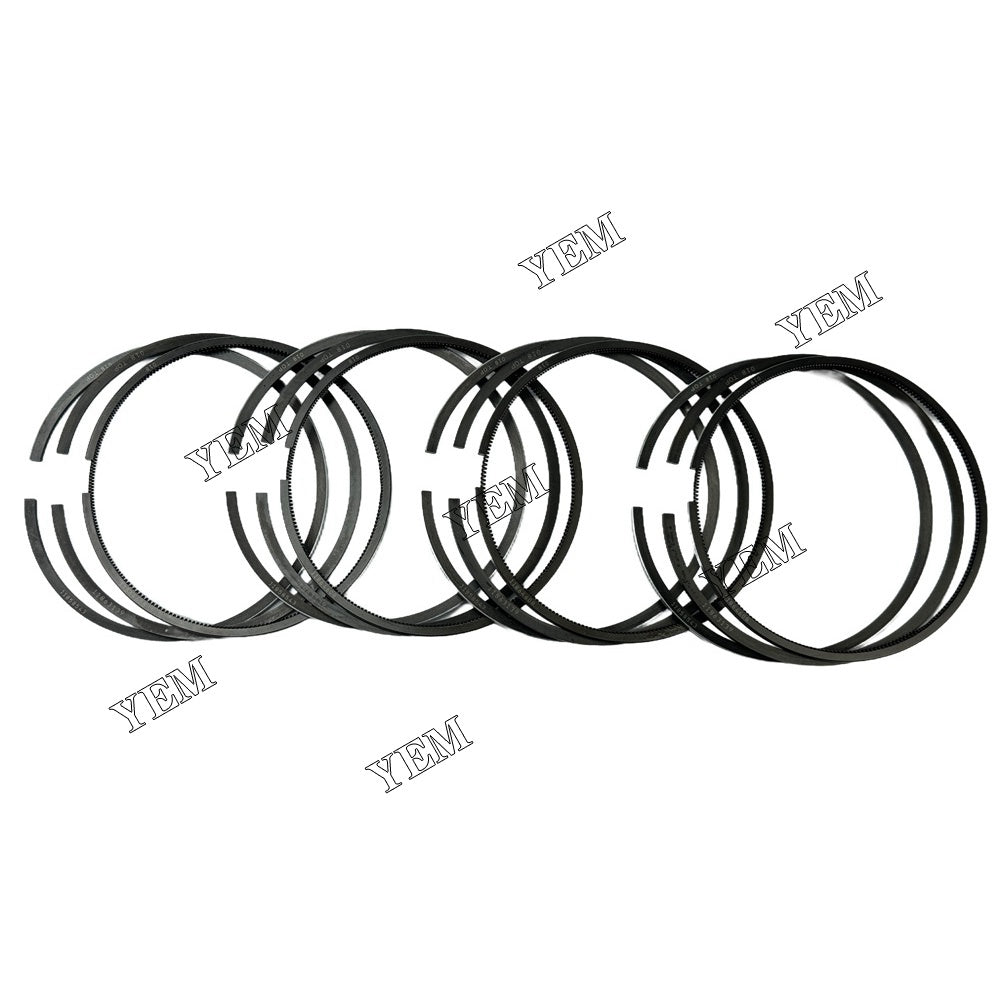 YEM Parts 4PCS Part Number UPRK0005 Piston Ring STD Size For Perkins 1104D-E44TA Engine