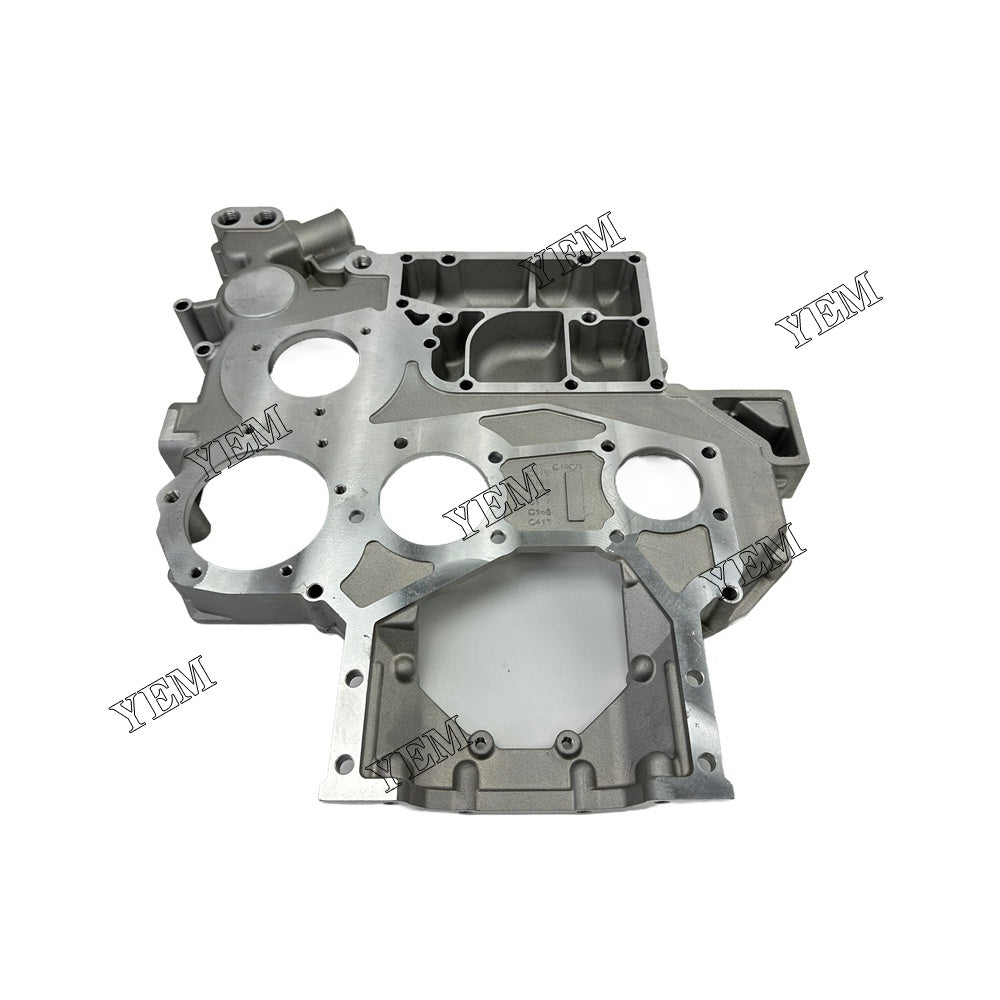 YEM Parts 3716C16C 3716C413 3716C167 Timing Cover for Perkins 1106C-E60TA Excavator