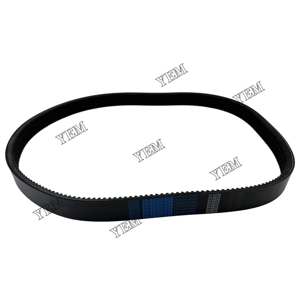 YEM Parts 6925914 Fan Belt for Bobcat Excavator Tractor Engine