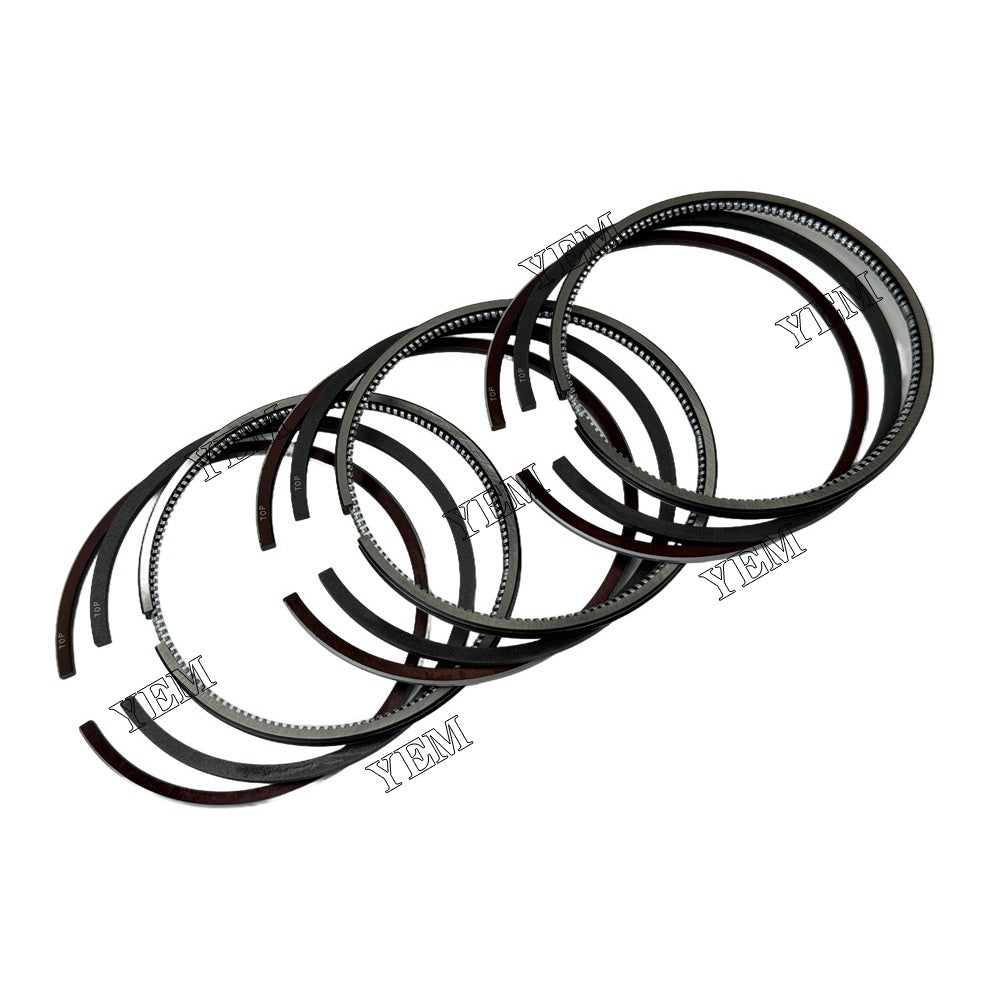 YEM Parts 3PCS For Yanmar Piston Ring STD Size 3T75HA Engine Spare Parts