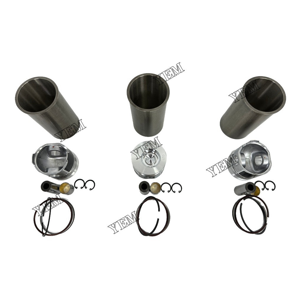 YEM Parts high quality 3T75HLE Cylinder Liner Kit For Yanmar 3T75HLE Engine For Yanmar