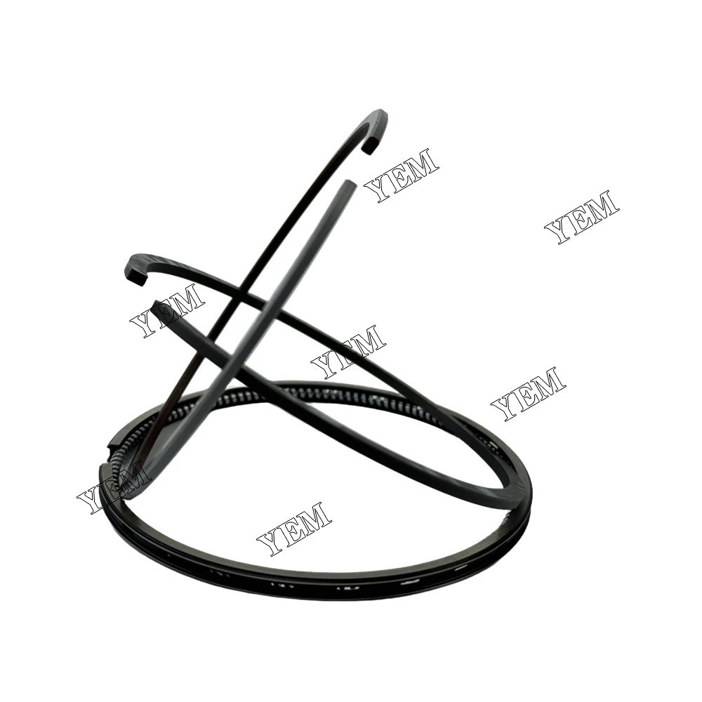 YEM Parts 3PCS For Yanmar Piston Ring STD Size 3T75HLE Engine Spare Parts For Yanmar