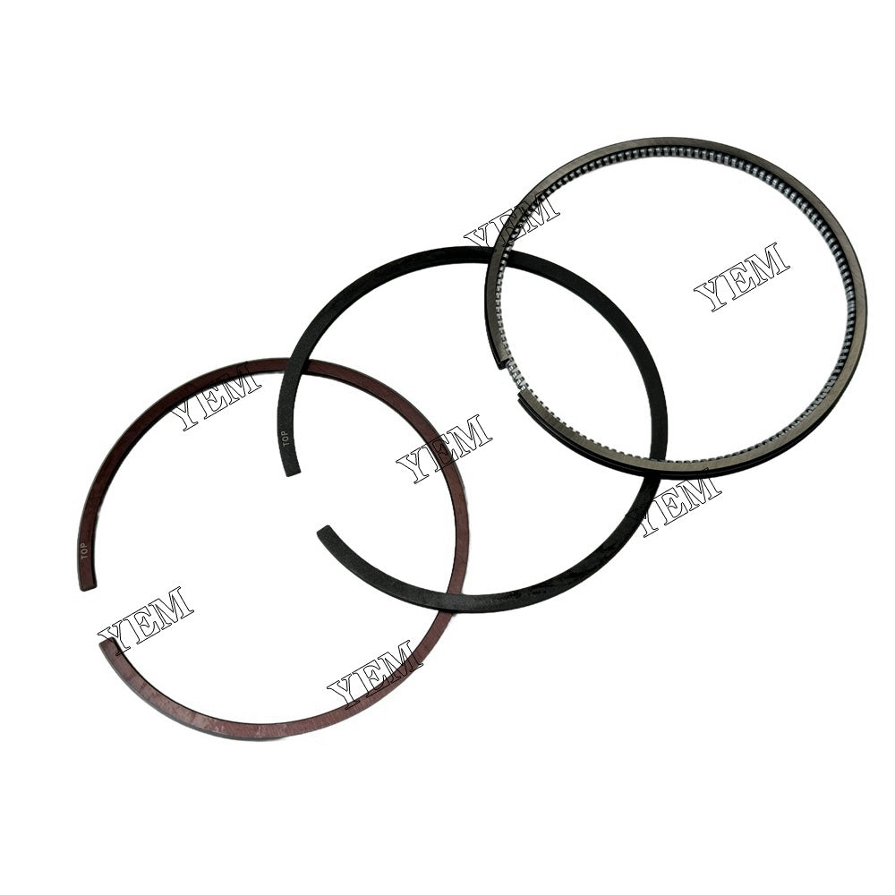 YEM Parts 3PCS For Yanmar Piston Ring STD Size 3TN75 Engine Spare Parts For Yanmar