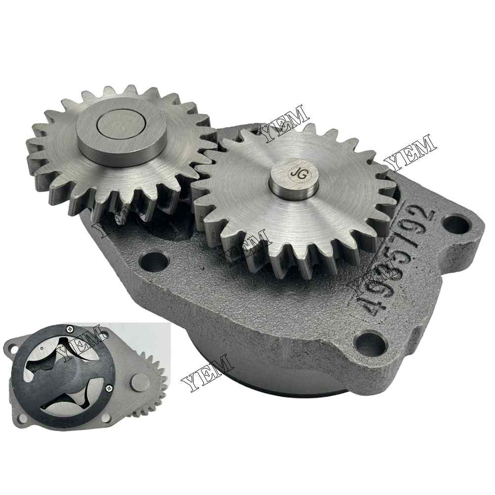 YEM Parts 6D102 Oil Pump 4935792 6731-51-1111 3941742 For Komatsu 6D102 Engine For Komatsu