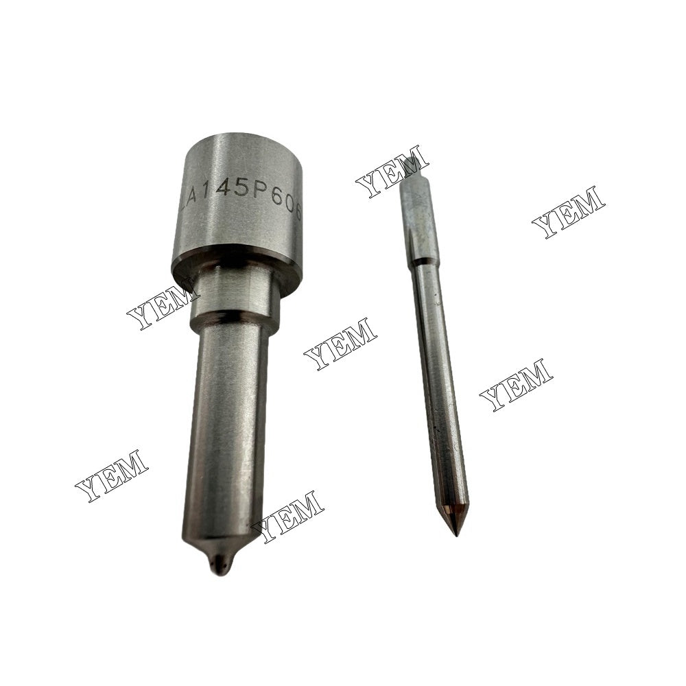 YEM Parts 6PCS Part Number DLLA145P606 Fuel Nozzle For Komatsu 6D102 Engine For Komatsu
