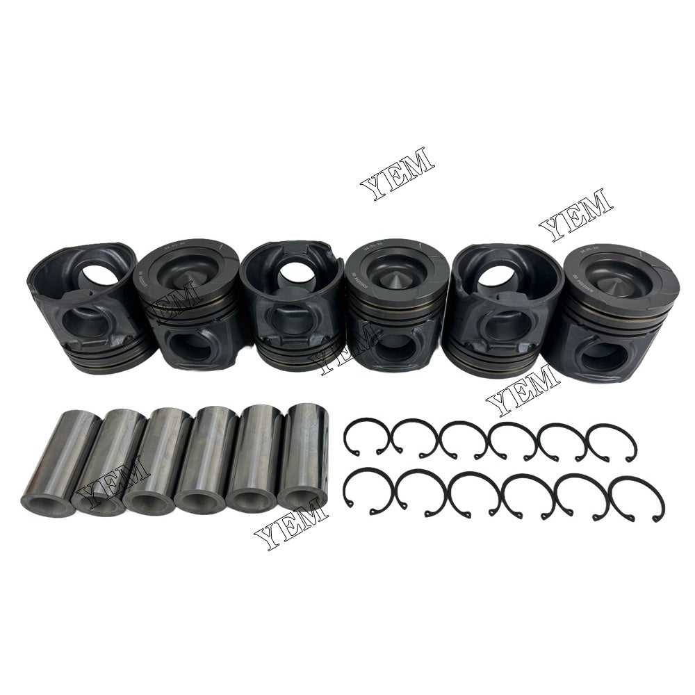 YEM Parts Part Number 5302254 Pistons STD For Cummins 6L Engine