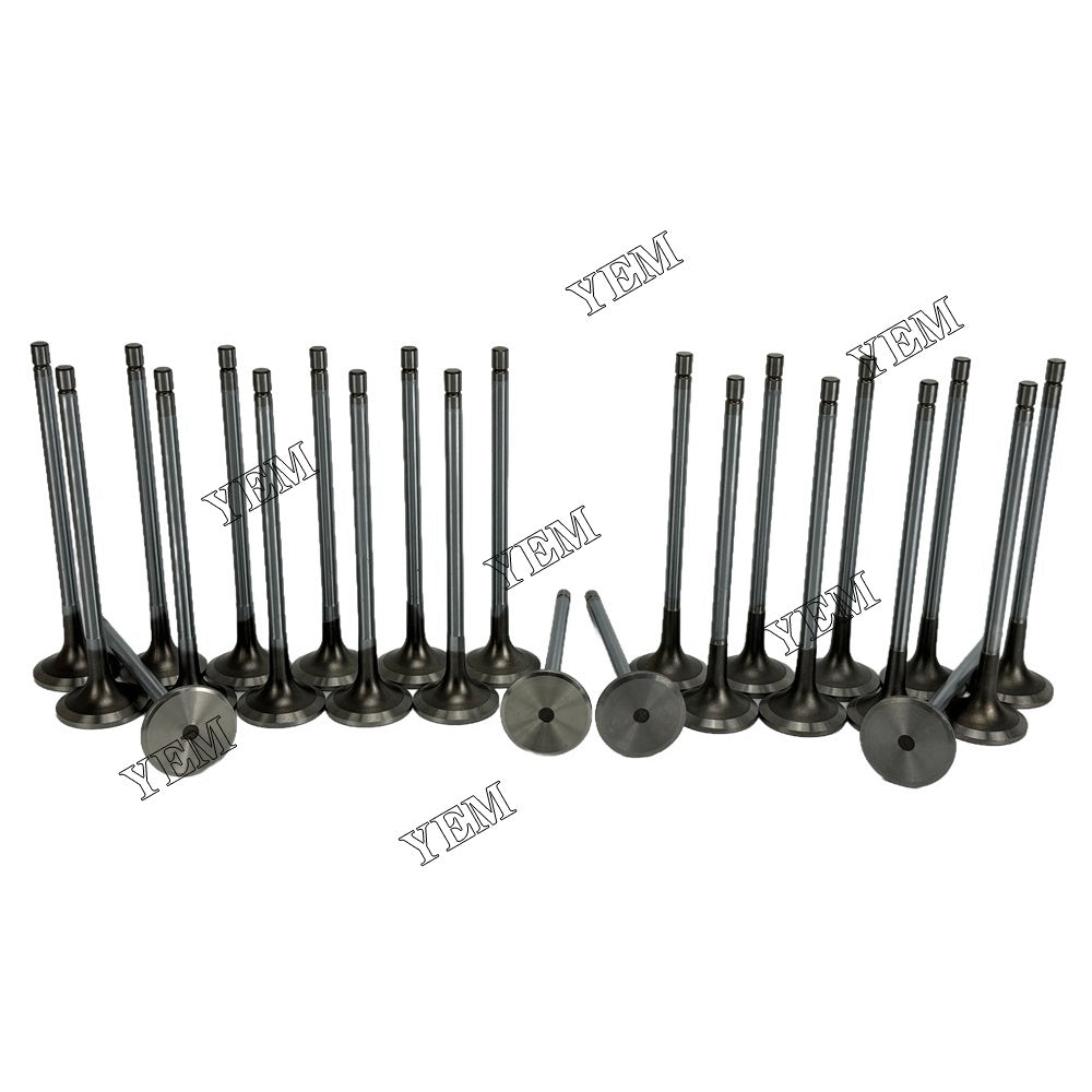 YEM Parts 6PCS3090469 3804892 Intake and exhaust valves For Cummins K19 Engine For Cummins