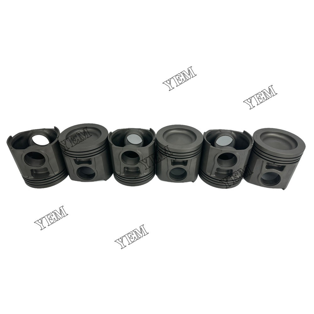 YEM Parts Part Number 4910463 3081546 Pistons STD For Cummins KTA19 Engine For Cummins