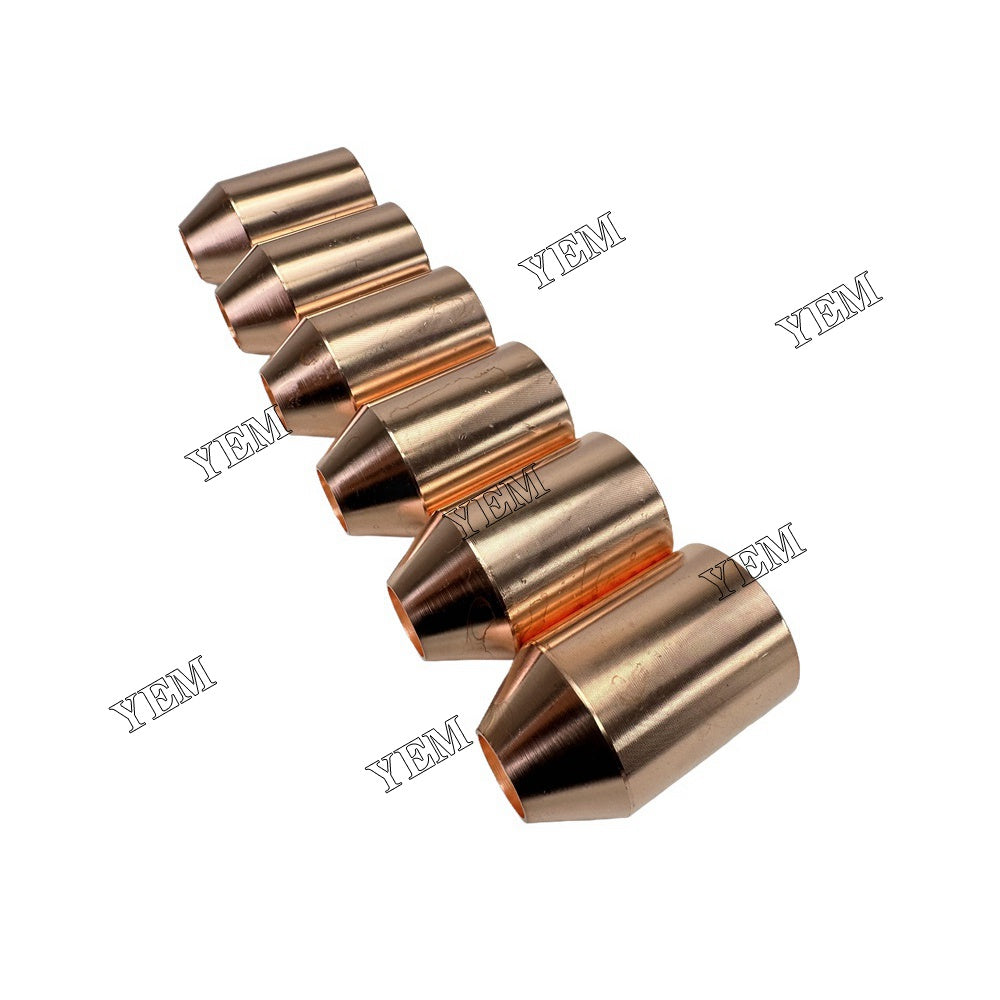YEM Parts 6PCS Part Number 3011934 Fuel Injector Nozzle sleeve For Cummins N14 Engine For Cummins
