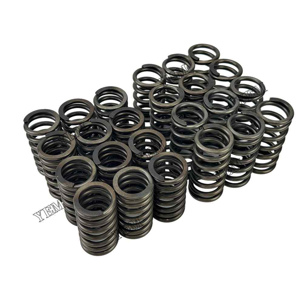 YEM Parts 24 PC 3090469 3804892 Intake and exhaust valve springs For Cummins QSB5.9 Engine For Cummins