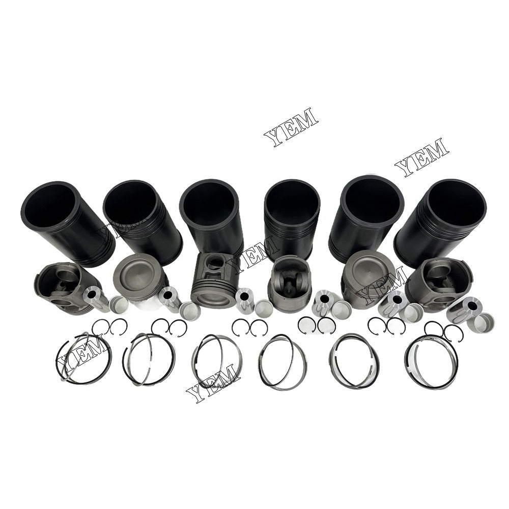 YEM Parts high quality QSK19 Cylinder Liner Kit 4910463 For Cummins QSK19 Engine For Cummins