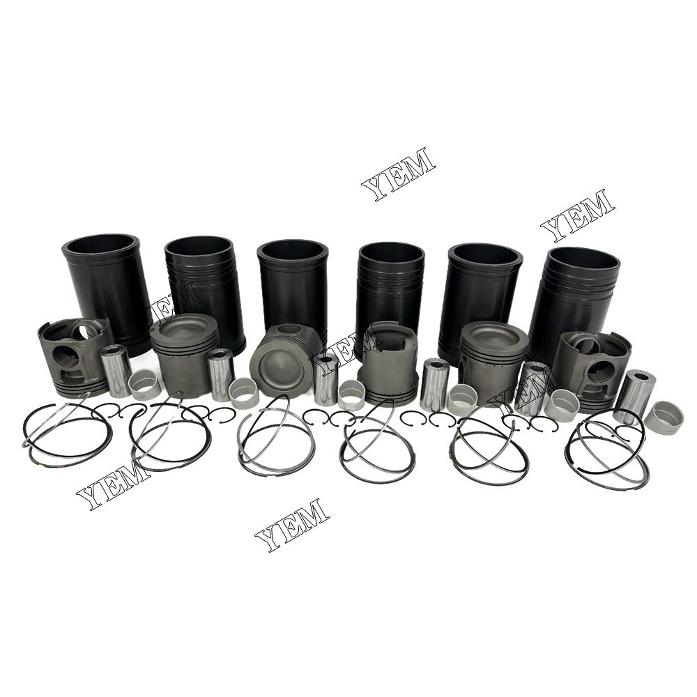 YEM Parts high quality QSK19 Cylinder Liner Kit 4910463 For Cummins QSK19 Engine For Cummins