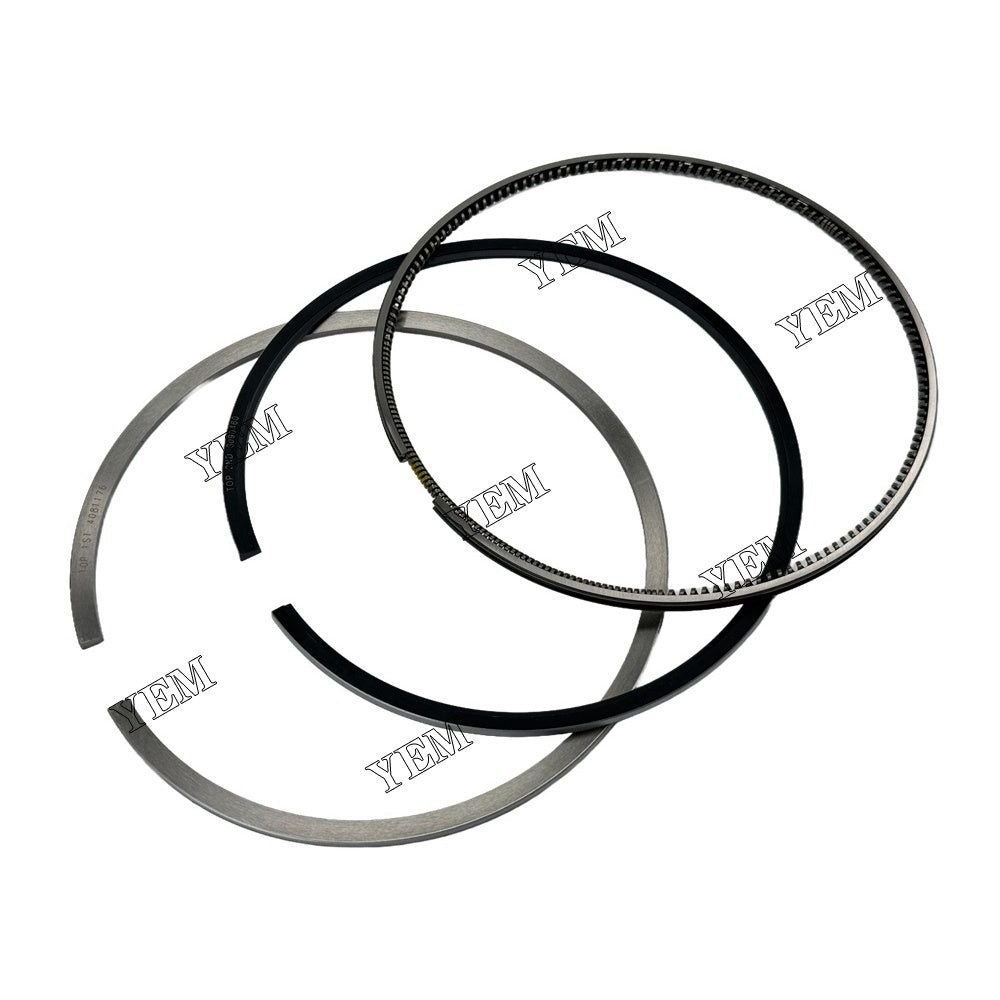 YEM Parts 6PCS Part Number 3804571 Piston Ring STD Size For Cummins QSK19 Engine For Cummins