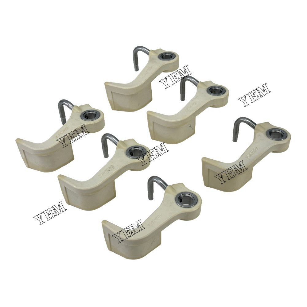 YEM Parts 6PCS3687058 3412860 3680496 Oil Cooling Nozzle For Cummins QSX15 Engine For Cummins