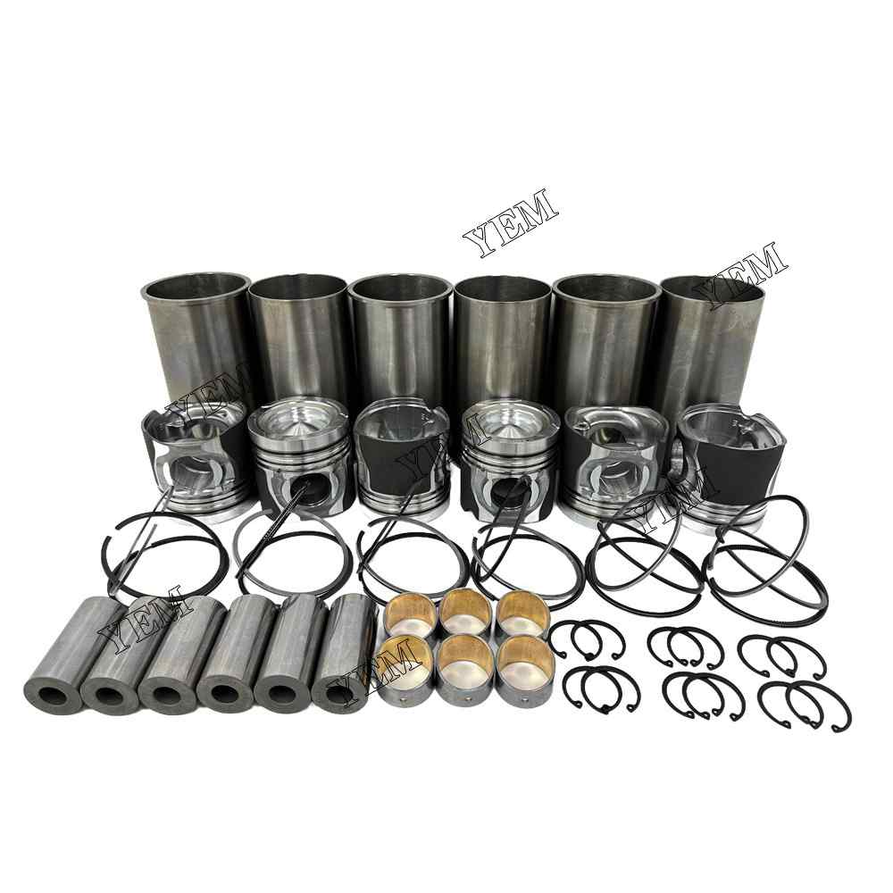 YEM Parts high quality DL06 Cylinder Liner Kit 0239A For Doosan DL06 Excavator Engine For Doosan