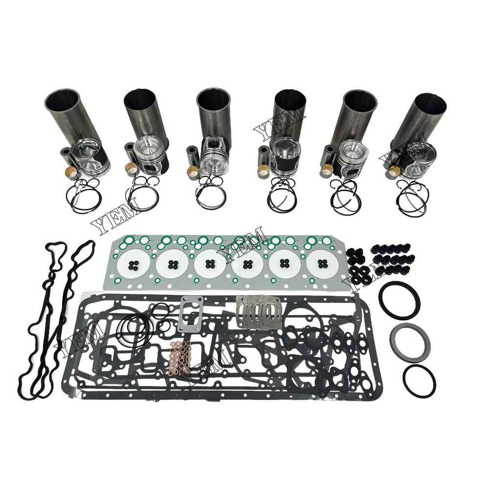 YEM Parts high quality DL06 0239A Overhaul Kit With Gasket Set For Doosan DL06 Engine