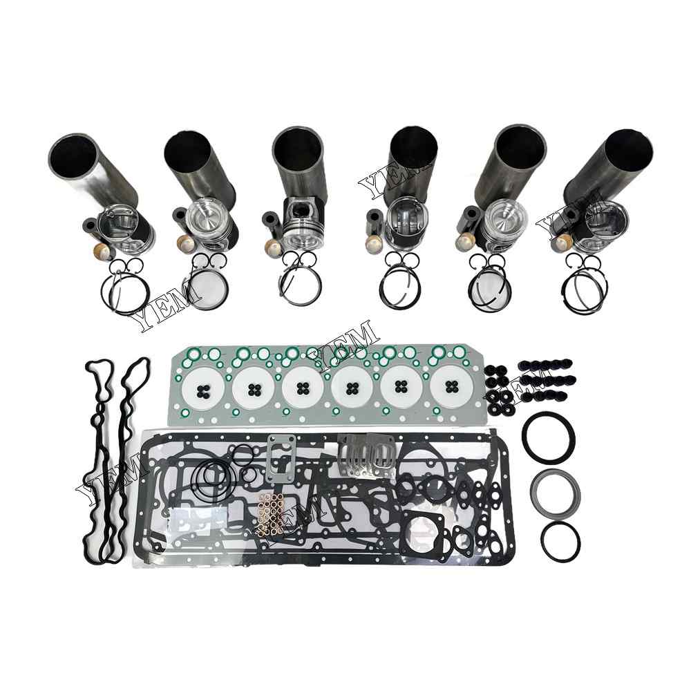 YEM Parts high quality DL06 0239A Overhaul Kit With Gasket Set For Doosan DL06 Engine For Doosan