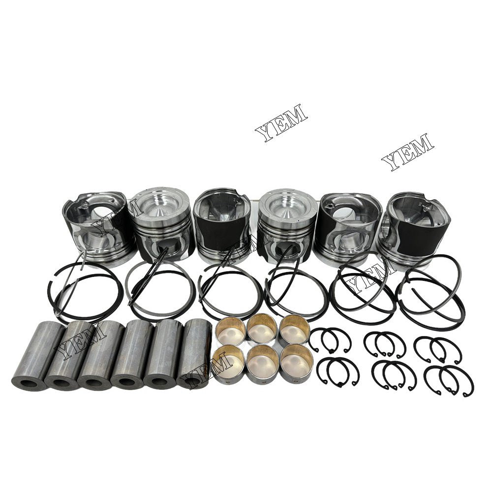 YEM Parts Part Number 0239A Piston With Rings For Doosan DL06 Engine DX 140 W excavator For Doosan