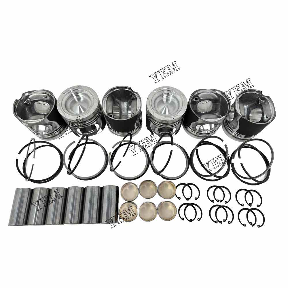 YEM Parts Part Number 0239A Piston With Rings For Doosan DL06 Engine DX 140 W excavator For Doosan
