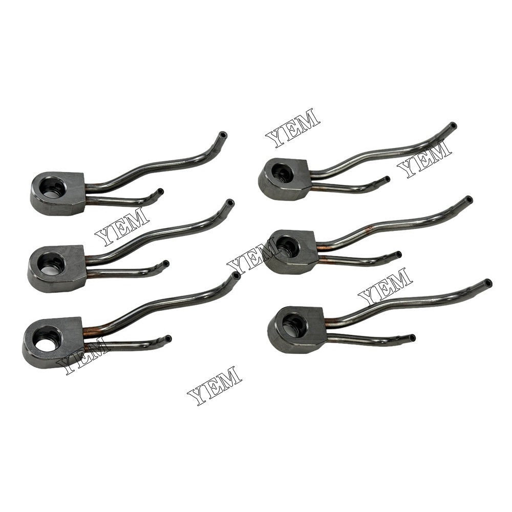 YEM Parts 6PCS2748359 Oil Cooling Nozzle For Caterpillar C15 C16 C18 3406 Engine For Caterpillar