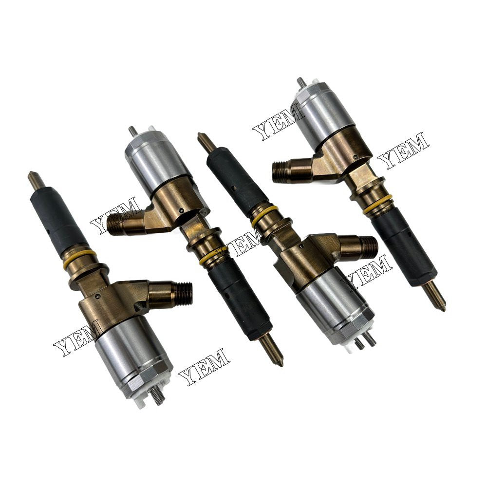 YEM Parts 4PCS Part Number 326-4740 Fuel Injector For Caterpillar C4.2 Engine