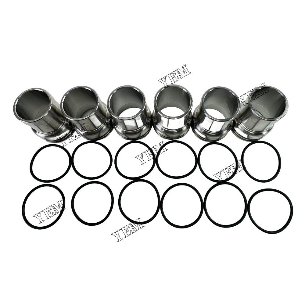 YEM Parts 6PCS227-1200 Fuel Injector Nozzle sleeve For Caterpillar C7 C9 Engine For Caterpillar