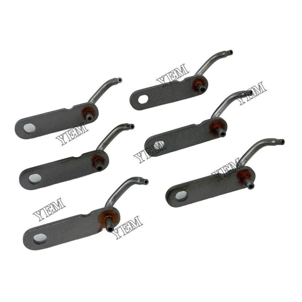 YEM Parts 6PCS Part Number 1355970 1077638 Oil Cooling Nozzle For Caterpillar C7 Engine