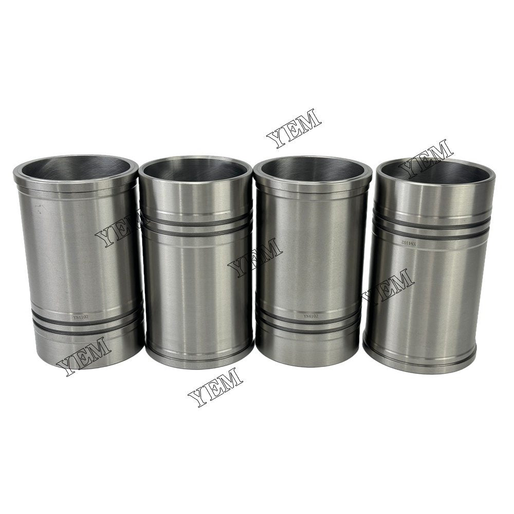 YEM Parts 4PCS For YunNei Cylinder Liner Sleeve YN38GBZ Engine Spare Parts For Yunnei Power