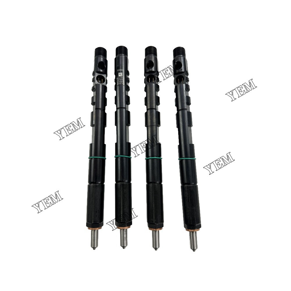 YEM Parts 4PCS Part Number 320-06833 Fuel Injector For JCB JS210 JS220 Engine