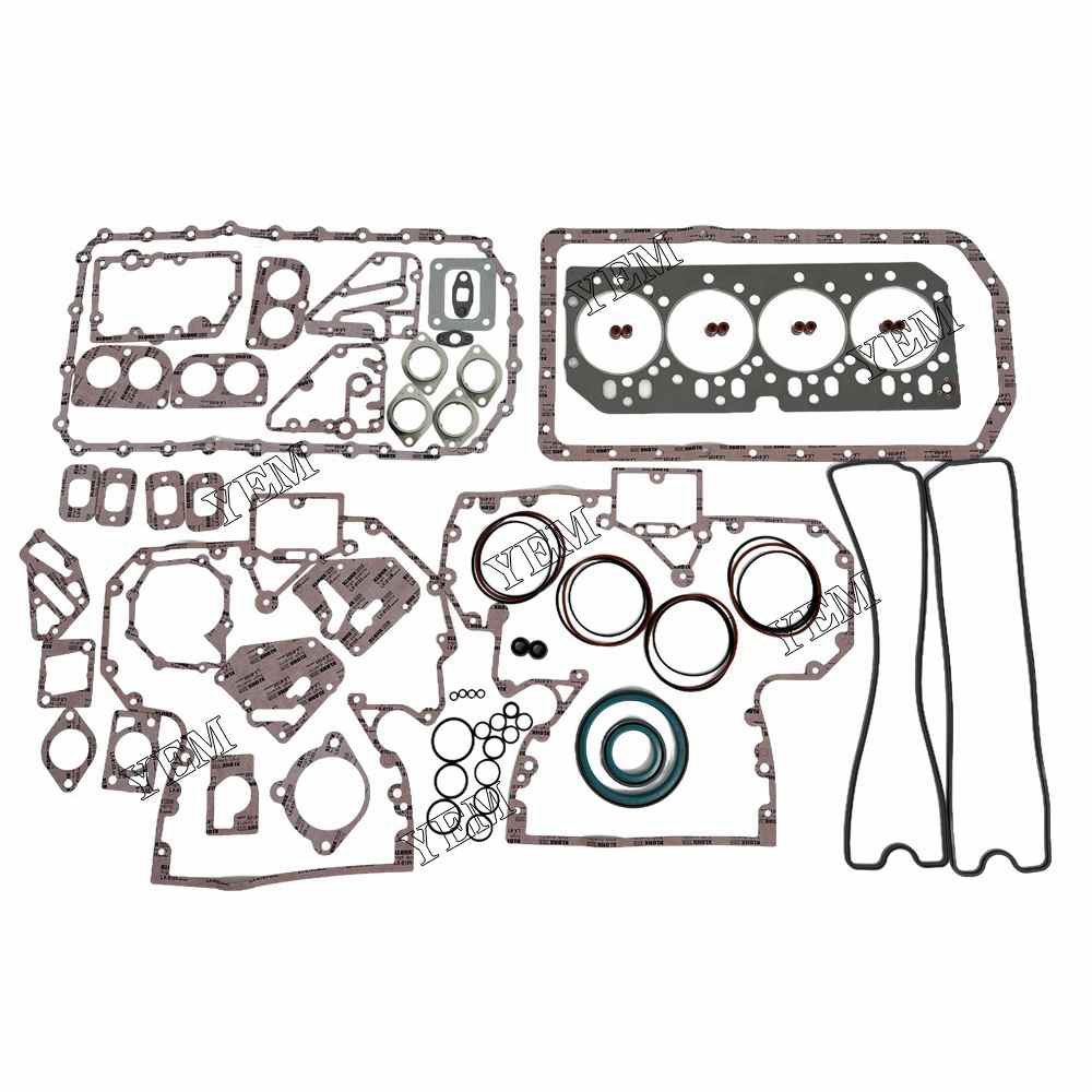 YEM Parts high quality 4045 Full Gasket Kit For John Deere 4045 Excavator Engine