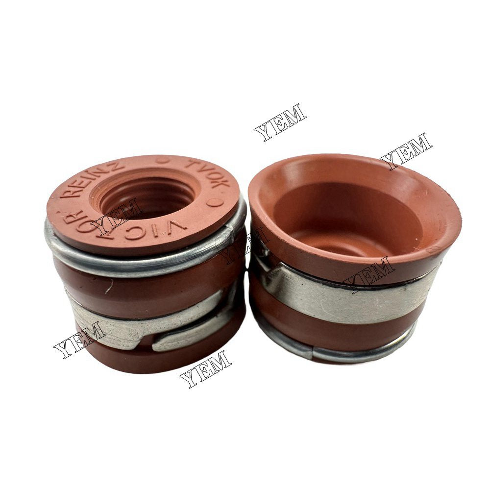 YEM Parts 8PCS For John Deere Valve Oil Seal 4045 Engine Spare Parts For John Deere