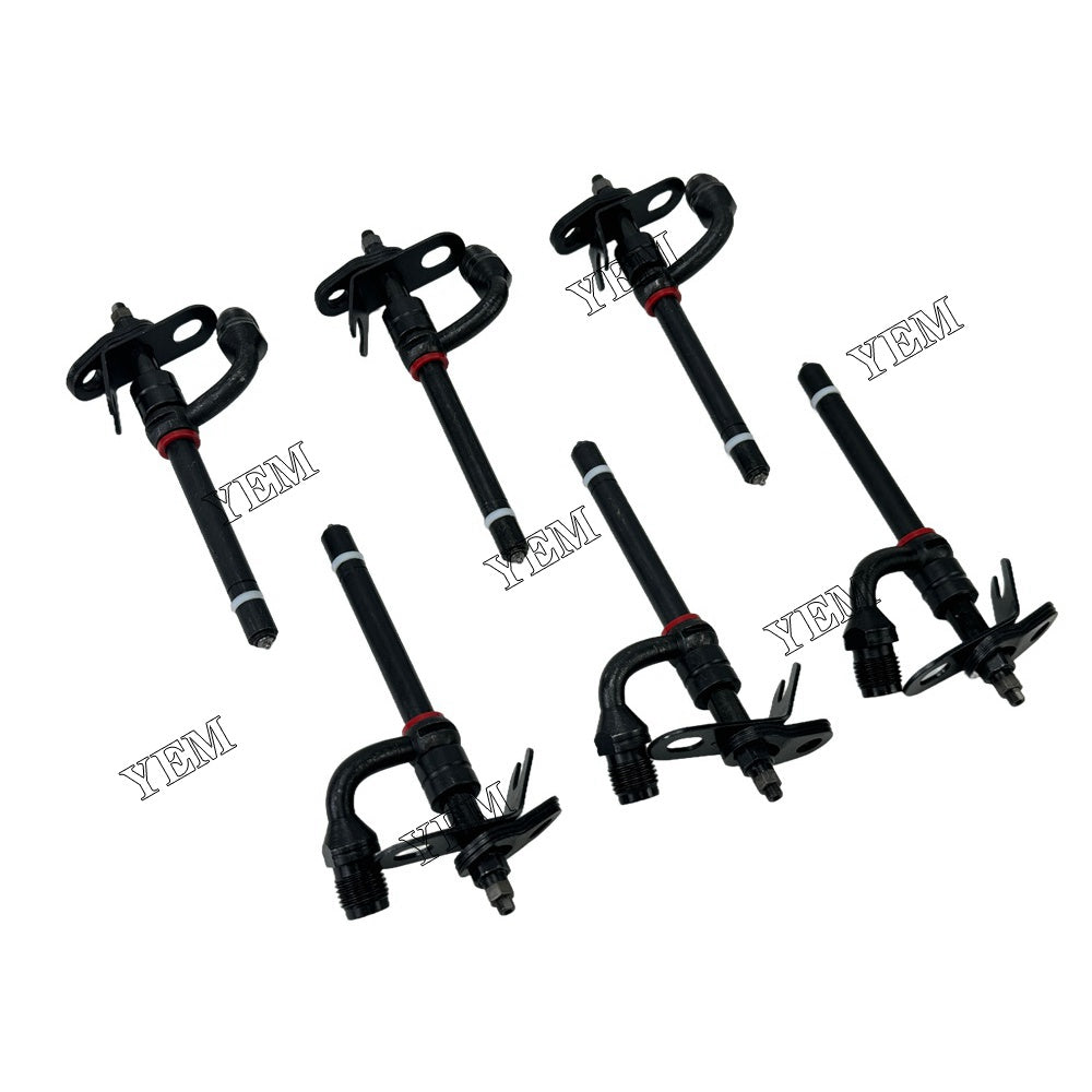 YEM Parts 6PCS Part Number RE28478 RE29279 Fuel Injector For John Deere 6068 Engine For John Deere