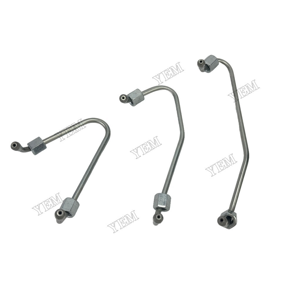 YEM Parts 3PCS 16271-53712 16271-53722 16271-53732 Fuel Pipe For Kubota D1005 Engine