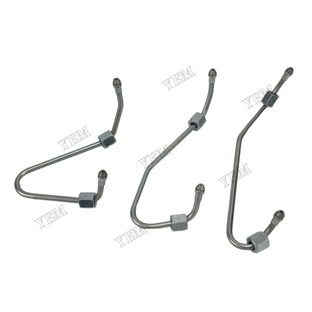 YEM Parts 3PCS 16271-53712 16271-53722 16271-53732 Fuel Pipe For Kubota D1005 Engine