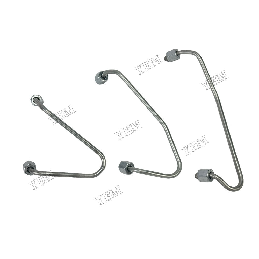 YEM Parts 3PCS 16271-53712 16271-53722 16271-53732 Fuel Pipe For Kubota D1005 Engine For Kubota