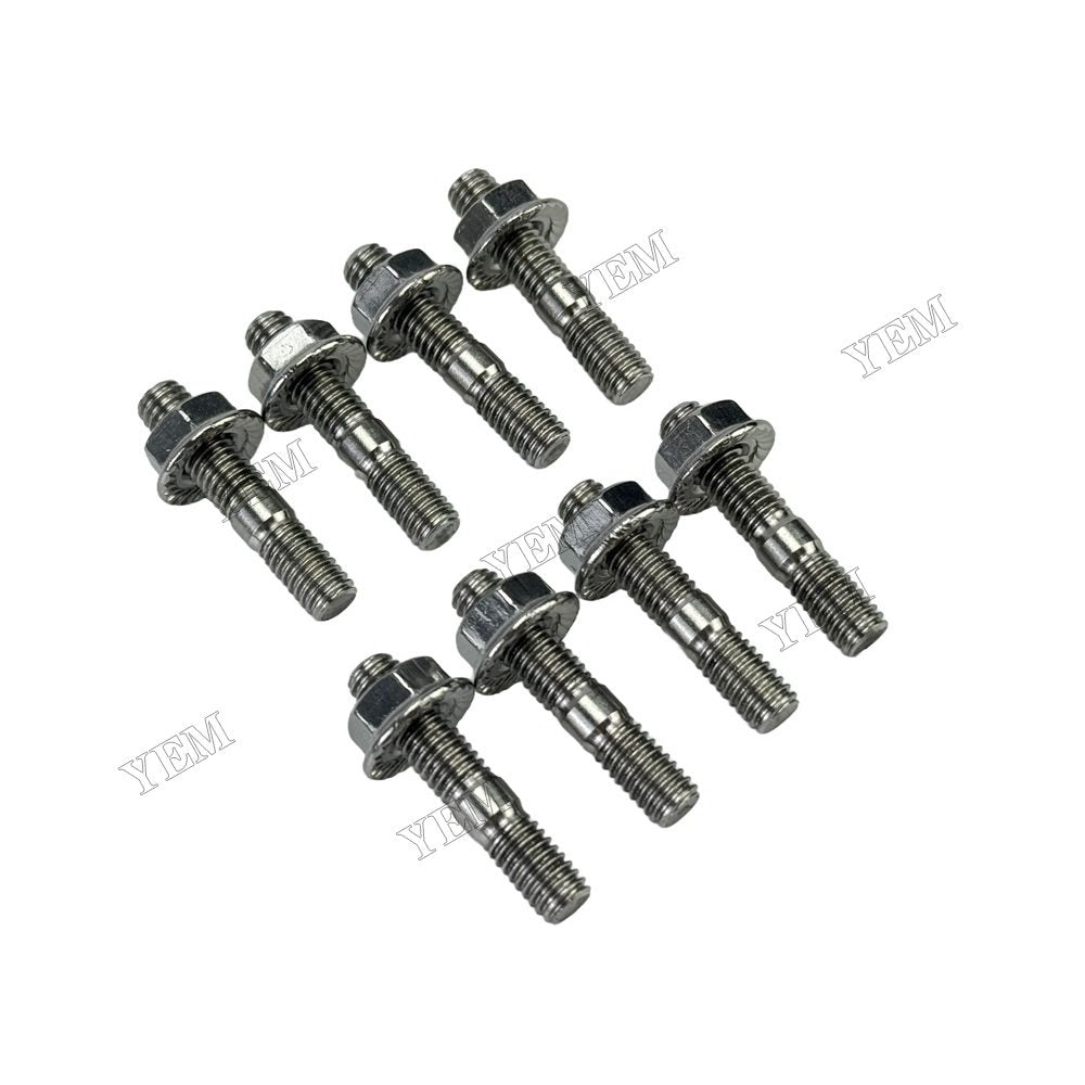 YEM Parts Part Number 012109235 Exhaust Manifold Stud For Kubota V1505 Engine For Kubota
