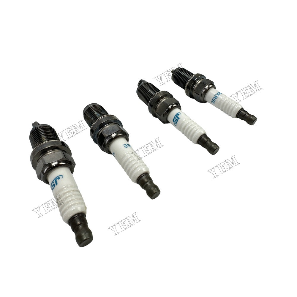 YEM Parts 4PCS For Nissan SPARK PLUG K21 Engine Maximal FG 15 T-M2WB3 diesel forklift For Nissan